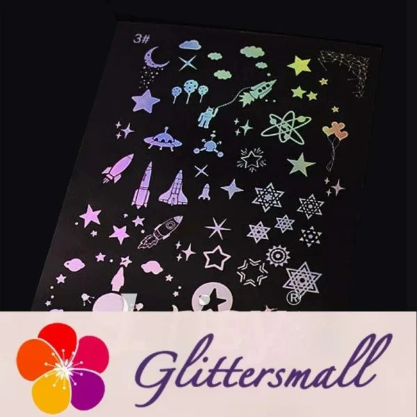 5_182077e1-6caa-4325-877d-3854459ed8bb.webp GlittersMall (6 Pcs) Resin Supplies Set Resin Stickers