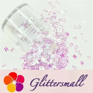5mm_837108ce-6983-4c43-a630-dc98f12d4b77.webp 5mm Alphabet Shapes Dream Pink Glitter C003