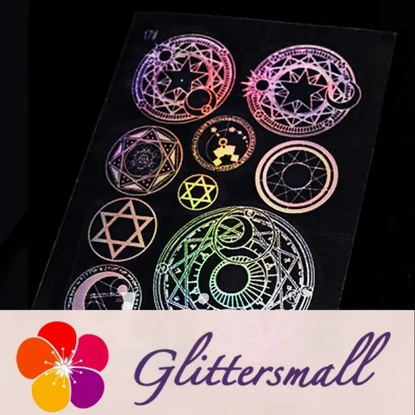 6_e00a5deb-b80b-4257-ad81-262b1478b73e.webp GlittersMall (6 Pcs) Resin Supplies Set Resin Stickers