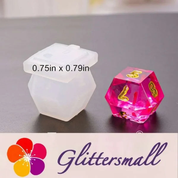 8_745de0b1-0f0c-4502-a25b-1b5cea156411.webp Polyhedral Game Dice Resin Silicone Mold M-LYY-SZ008