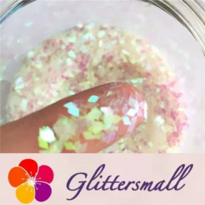 C03.webp 2mm Rhombic shaped translucent iridescent glitter C003