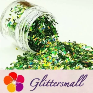 IMG_20190408_195932_3022f371-d6cd-4ec4-8552-f146ea286287.webp 3mm Moon Shapes Laser Green Glitter LB0601