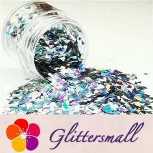 IMG_20190408_202647_16e90365-49e4-4fb6-ad38-7742481c36be.webp 3mm Triangle Shapes Laser Silver Glitter LB0100