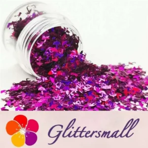 IMG_20190410_181320_a05ff6df-5e79-4d9c-827f-1753921ac4c8.webp 3mm Umbrella Shapes Laser Rose Red Glitter LB0900