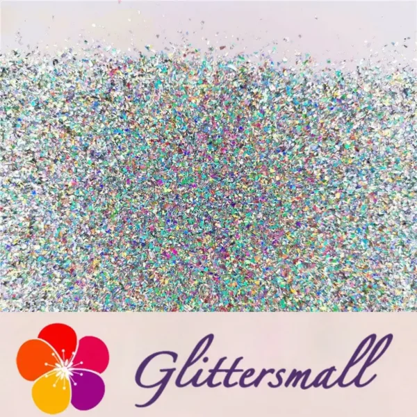 IMG_20191016_214342.webp Holographic Silver Opa Cellophane Holo Shards Confetti Glitter Sprinkle Toppings LB0100 2x2