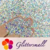IMG_20191016_214615.webp Holographic Silver Opa Cellophane Holo Shards Confetti Glitter Sprinkle Toppings LB0100 2x2