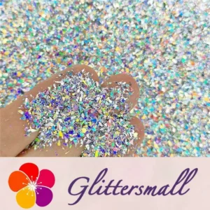 IMG_20191016_214615.webp Holographic Silver Opa Cellophane Holo Shards Confetti Glitter Sprinkle Toppings LB0100 2x2