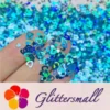 IMG_20191102_150621_ea1b457f-e322-4a17-b576-3f32f9e5d5b2.webp 4mm Holographic Sky Blue Hollow Out Heart Shaped Glitter LB0700