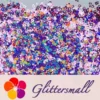4mm Holographic Pink Hollow Out Heart Shaped Glitter LB0901
