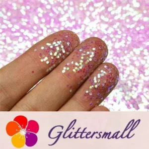 1mm Hexagon Shaped Iridescent Glitter FC322
