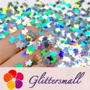 IMG_20191113_140654_12b19827-35e1-4660-a3fe-e771f9498651.webp 6mm Turtles Shaped Holographic Silver Glitter LB100