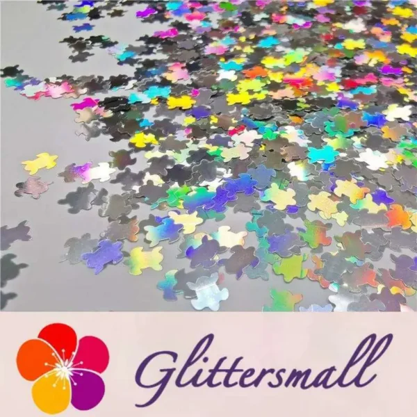 IMG_20191113_140721_890d7841-2eba-47f8-9a7d-bd74f9d1d49a.webp 6mm Turtles Shaped Holographic Silver Glitter LB100
