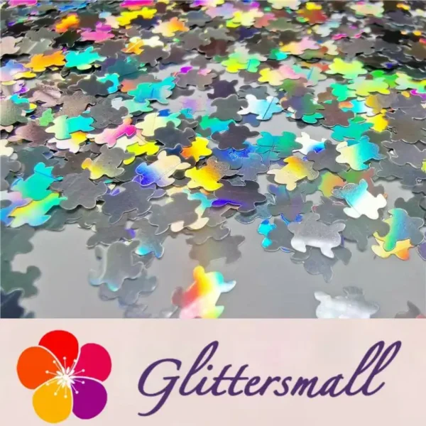 IMG_20191113_140735_59818daf-b215-49f7-a6a8-ae3a25027f11.webp 6mm Turtles Shaped Holographic Silver Glitter LB100