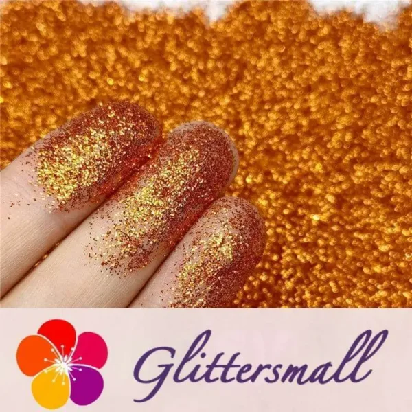 0.2mm hexagon bronze cosmetic grade biodegradable glitter in bulk BIO004