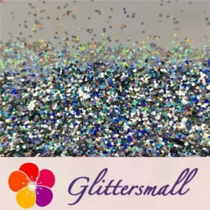 IMG_20191202_203841.webp 0.8mm Hexagon Cosmetic Grade Holographic Silver Glitter SLG001