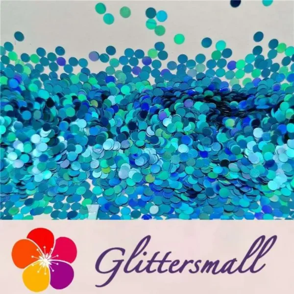 IMG_20191226_203450_30b3e946-9fa8-4f26-884c-3174c3437d5f.webp 3mm Round Shapes Laser Sky Blue Glitter LB0700