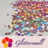 IMG_20191230_205524_a6c790a4-fe6a-4ec4-b070-4a4e6eba099f.webp 5mm Cherry Blossoms (Sakura) Shaped Holographic Hazy Pink Glitter LB0911