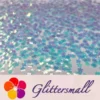 5mm Cherry Blossoms (Sakura) Shaped Iridescent Ice Blue Glitter C021