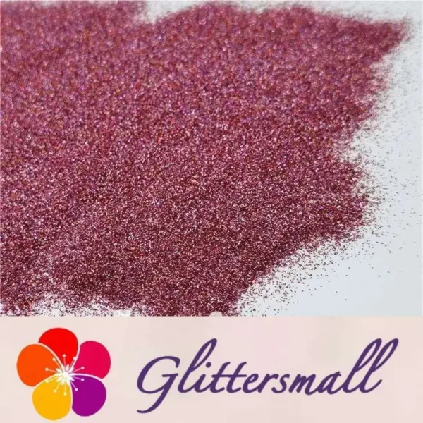 0.2mm Professional Cosmetic Glitter For Lip Gloss, Lipstick Holographic Hazy Pink FCHL911