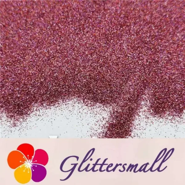 0.2mm Professional Cosmetic Glitter For Lip Gloss, Lipstick Holographic Hazy Pink FCHL911
