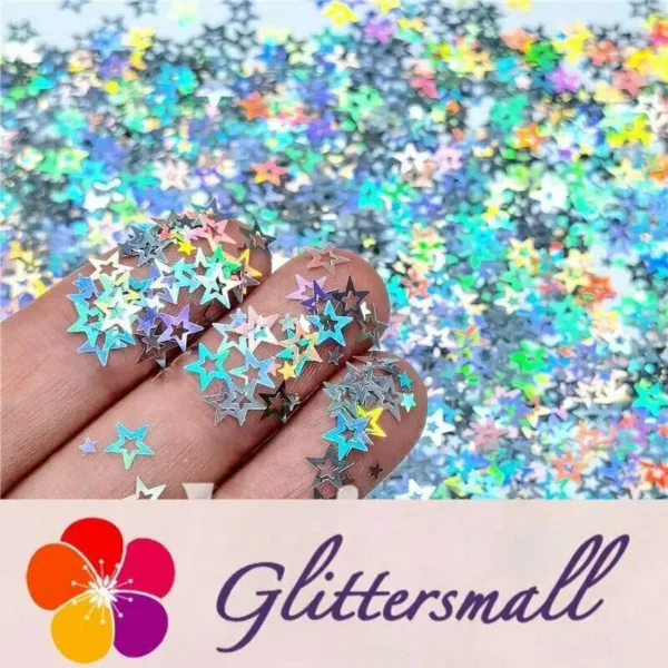 IMG_20200423_201634.webp 6mm Holographic Silver Hollow Out Star Shaped Glitter LB0100
