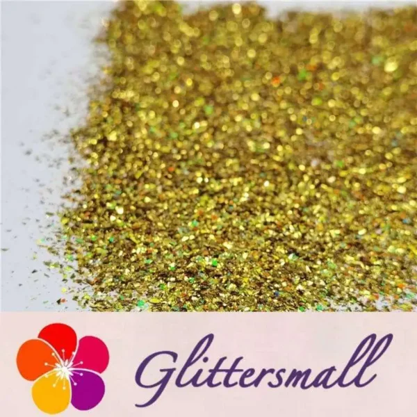 IMG_20200423_215310_da482d69-8eb3-4385-8ed0-b07617d99c81.webp 2x2 Glitter Holo Shards (Flakes) Holographic Pigment Gold Glitter Solvent Resistant SLG003