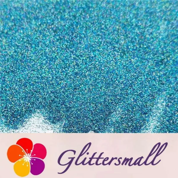 0.2mm Professional Cosmetic Glitter For Lip Gloss, Lipstick Holographic Sky Blue FCHL701
