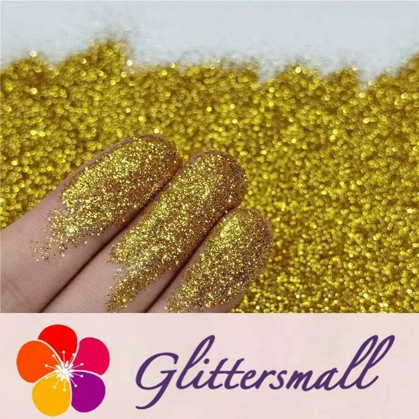 0.2mm Gold Glitter Pure Color B0202