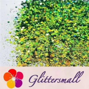 General Mixed Iridescent Phantom Olive Green Glitter C-BSL004