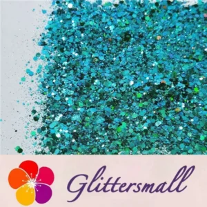 General Mixed Iridescent Phantom Lake Green Glitter C-BSL006
