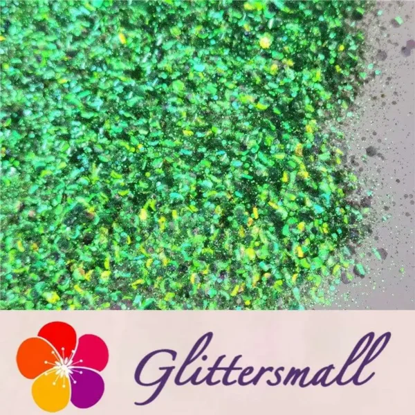 IMG_20200622_202255.webp General Mixed Iridescent Translucent Green Glitter C013