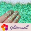 IMG_20200622_202451.webp General Mixed Iridescent Translucent Green Glitter C013