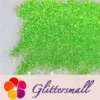 0.3mm Fluorescent Green High Brightness Iridescent Glitter FC333A