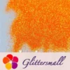 0.3mm Fluorescent Orange High Brightness Iridescent Glitter FC335