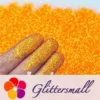 0.3mm Fluorescent Orange High Brightness Iridescent Glitter FC335