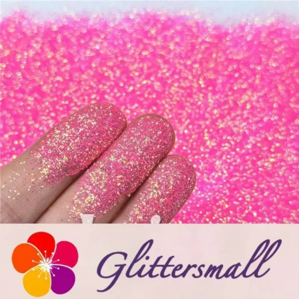 IMG_20200717_204555.webp 0.3mm Fluorescent Pink High Brightness Iridescent Glitter FC339