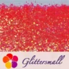 General Mixed Fluorescent Red Orange High Brightness Glitter FC334
