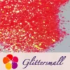 General Mixed Fluorescent Red Orange High Brightness Glitter FC334