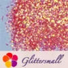 General Mixed Fluorescent Red Orange High Brightness Glitter FC334
