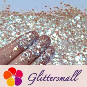 General Mixed High Brightness Dark Orange Glitter FC-F322R