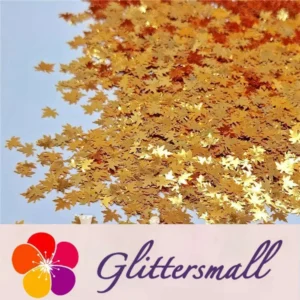 IMG_20200926_195925.webp 6mm Golden Maple Leaf Leaves Shaped Glitter B0224