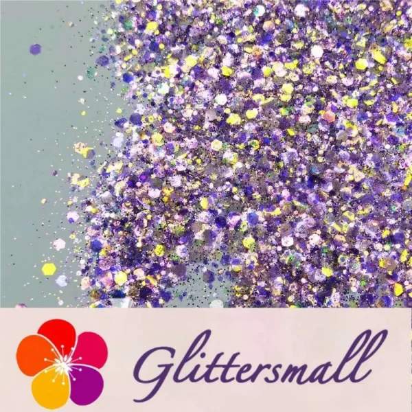 Bright Purple Galaxy (By Morgentau.JS) Custom Mixed Glitter WAL908