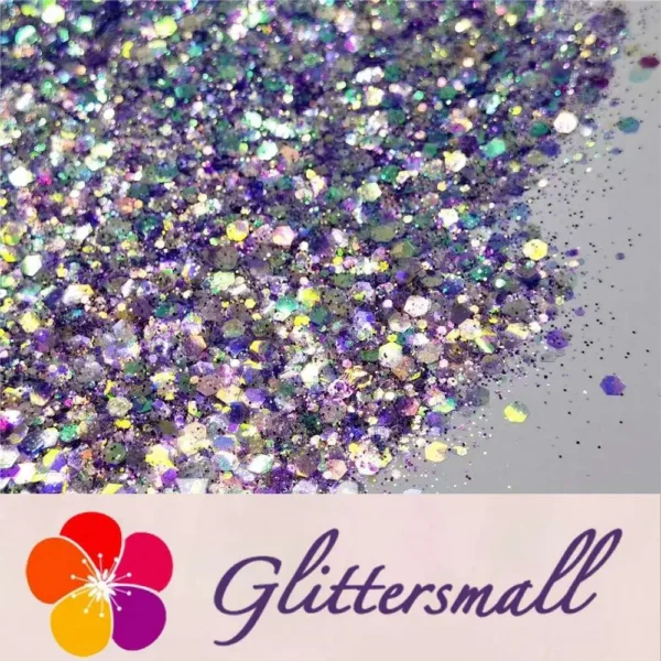 Bright Purple Galaxy (By Morgentau.JS) Custom Mixed Glitter WAL908