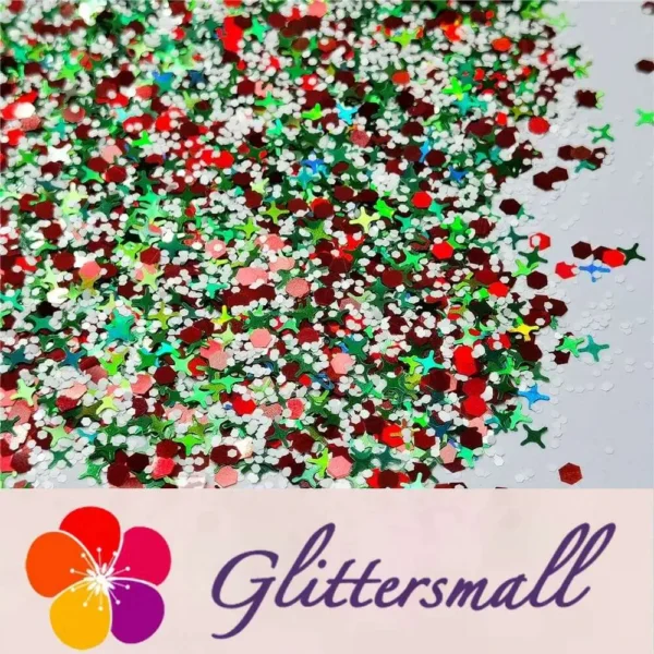 Christmas Special Mixed Holographic Glitter XC-CM30