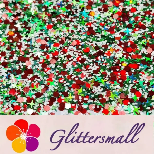 Christmas Special Mixed Holographic Glitter XC-CM30