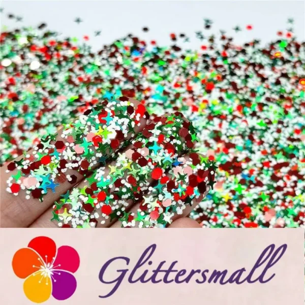 Christmas Special Mixed Holographic Glitter XC-CM30