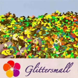 IMG_20201112_212540.webp 9mm Fish Tail Shaped Holographic Gold Glitter LB0210