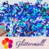 IMG_20201112_213110.webp 9mm Fish Tail Shaped Holographic Sea Blue Glitter LB0709