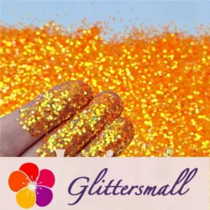 IMG_20201127_161514.webp 1mm Fluorescent Orange High Brightness Iridescent Glitter FC335