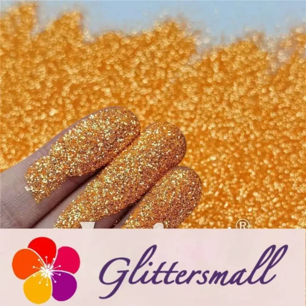 0.3mm Orange High Brightness Glaze Glitter XC-YC005